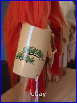 Vtg Master Craftsman Morita Reimei Japanese Echizen Bamboo Dolls Fukui Kijo