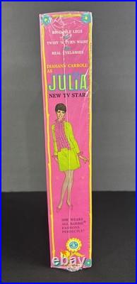 Vtg. Mattel 1968 Diahann Carrol as Julia Nurse Doll Sealed Box WithTear LOOK