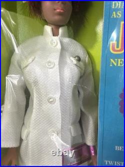 Vtg. Mattel 1968 Diahann Carrol as Julia Nurse Doll Sealed Box WithTear LOOK