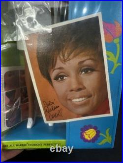 Vtg. Mattel 1968 Diahann Carrol as Julia Nurse Doll Sealed Box WithTear LOOK