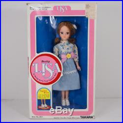 Vtg Pretty Lisa Doll with Original Box Takara Made in Japan