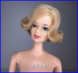 Vtg STACEY 1969 1971 Twist N Turn TNT Blonde Barbie Fashion Doll Nude Mattel