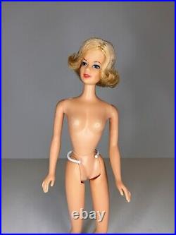 Vtg STACEY 1969 1971 Twist N Turn TNT Blonde Barbie Fashion Doll Nude Mattel