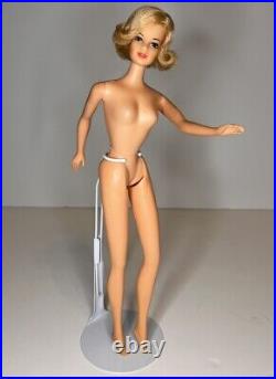 Vtg STACEY 1969 1971 Twist N Turn TNT Blonde Barbie Fashion Doll Nude Mattel