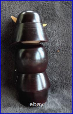 Vtg Samurai Kokeshi Eye Patch Creative Aoki Geika Reg # 347116 Orig Box