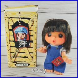 Vtg Sekiguchi Midori Doll Mademoiselle GéGé Big Eye Sucks Thumb Box Tag EX HTF