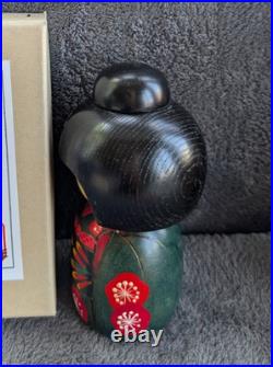 Vtg Set 3 Kokeshi Creative Miyashita Hajime Orig Box Graduating Sizes 5 5½ 6½