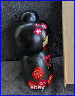 Vtg Set 3 Kokeshi Creative Miyashita Hajime Orig Box Graduating Sizes 5 5½ 6½