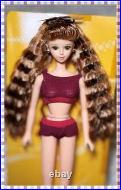 Vtg TAKARA-BAKO Japan Jenny Friend LINA Original Doll 1992 Ponytail Licca Barbie