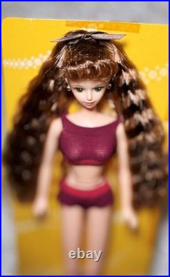 Vtg TAKARA-BAKO Japan Jenny Friend LINA Original Doll 1992 Ponytail Licca Barbie