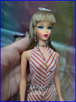 Vtg TNT Sand Ash Blonde Barbie 1966 Japan (Restored) Adult Collector Doll