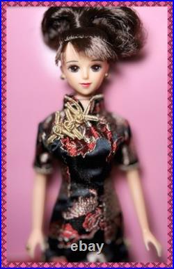 Vtg Takara Japan Jenny Lina Licca Castle Original Doll Kanae Ito Cheongsam