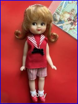 Vtg ooike papee chan japan doll with box 9in