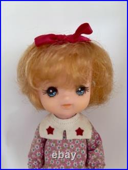 Vtg small doll mada in japan doll ichigo chan 5.5in