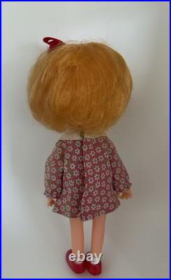 Vtg small doll mada in japan doll ichigo chan 5.5in