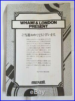 WHAM! George Michael Vintage Retro Soft Vinyl Figure Doll 80's Japan Limited