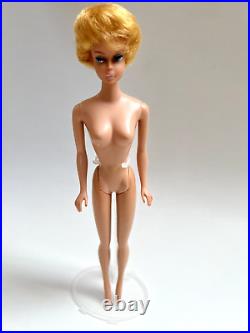 White Ginger Bubble Cut Barbie Doll Vintage #850 Pink Lips Mattel Japan 1960