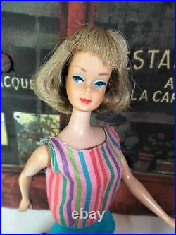 Xtra Long Hair American Girl Barbie Ash Blonde Vintage Doll Org Bendable Leg Box