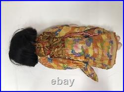 Y4678 NINGYO Ichimatsu doll kimono girl Japan antique statue figure vintage