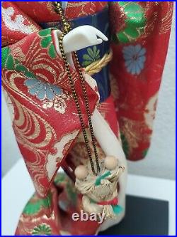 Yoshitoku Doll Vintage Japanese Geisha Doll 19 Beautiful & Rare Handmade
